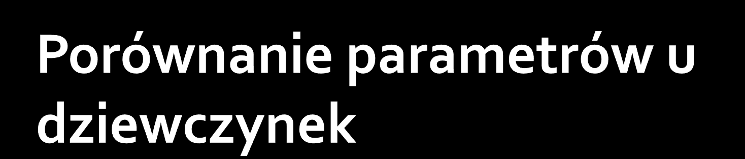 Prawidłowe ciśnienie krwi Nieprawidłowe ciśnienie krwi Mediana Min Max Mediana Min Max p obwód ramienia 24,60 18,80 32,00 26,30 20,00 32,00 <0,0001 obwód talii 68,50 54,50 89,90 72,00 61,00 96,00