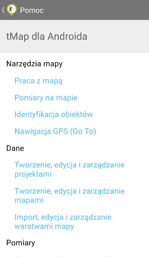 3.6.3.5 Pomoc W Pomocy zostały opisane najważniejsze