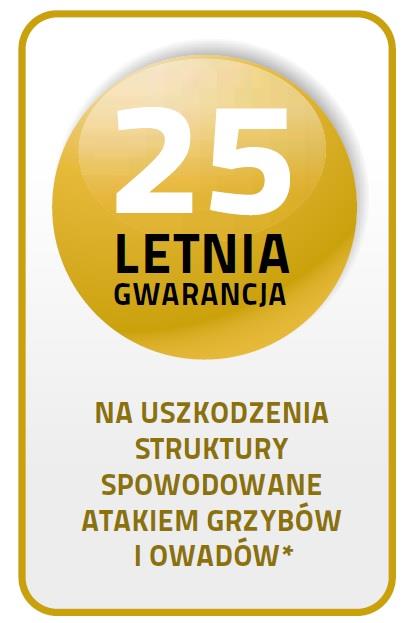 gwarantowany Odporne na termity
