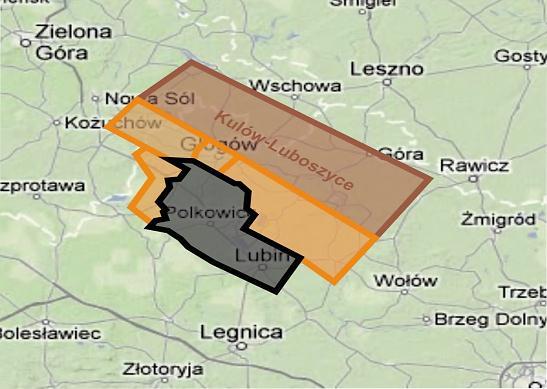 koncesyjnymi na monoklinie przedsudeckiej (obszar Retków-Ścinawa, Głogów i Bytom Odrzański) wskazują możliwość udokumentowania zasobów rudy zawierających ok. 17 mln ton miedzi*.
