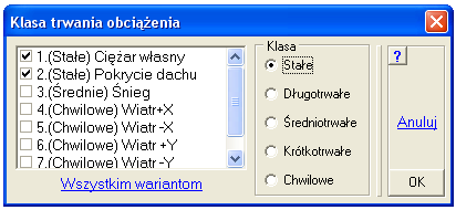 ABC 6.2 Obiekt3D Wprowadzone na niej dane będą pamiętane i przy powtórnym wyświetlaniu planszy zgłaszają się jako domyślne. W polu Plik dokumentacji moŝna włączyć warunek Pełna lista.
