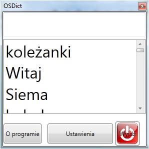 Rys 3. Zawartość folderu z aplikacją Główne okno aplikacji powinno pojawić sie krótko po kliknięciu. Rys 4.