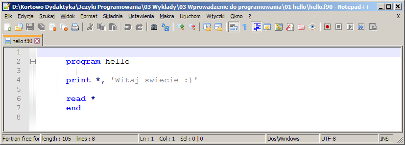 Sposoby edycji kodu źródłowego Windows: tworzenie kodu źródłowego w edytorze