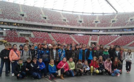 24 października 2014 r. Odbyła się wycieczka do Warszawy w której uczestniczyły klasy piąte. Uczniowie zwiedzili Stadion Narodowy oraz Centrum Nauki Kopernik. 27 października 2014 r.