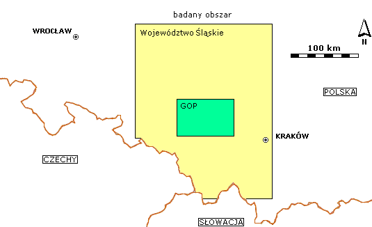 Rysunek Z1. 1. Lokalizacja powierzchni pomiarowych wykorzystanych w pracy Figure Z1. 1. Location of study areas used in this study Z1.2.