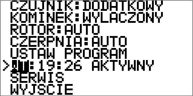 Ostatnie parametry do określenia to sposób sterowania funkcji: (opis na str. 35), oraz (opis na str. 37). To, które z tych funkcji będą możliwe do sterowania zależy od wyposażenia centrali.
