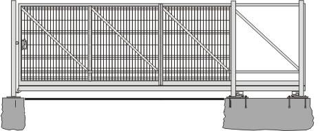 Długość: w świetle od 2000 do 8000 mm Wysokość: od 1000 mm do 2000 mm