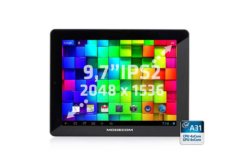 MODECOM FreeTAB 9704 IPS2 X4 nowe oblicze Świat nowych technologii zmienia sięz dnia na dzień, podobnie jak wymagania konsumentów.