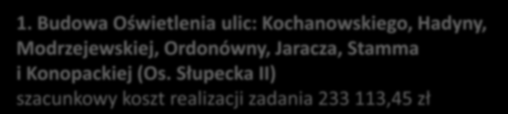 Stamma i Konopackiej (Os.