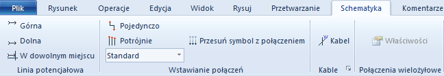 16. Wyszukaj rodzinę Diody i otwórz ją. 17.+ Kliknij na symbol LED, dół. 18. Przesuń kursor na rysunek. 1.M Schematyka Wstawianie Połączeń Pojedynczo. 2.