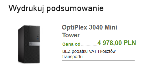 twardy w technologii półprzewodnikowej SSD 128GB, 5. Monitor Dell z matrycą o przekątnej 23 cale i rozdzielczości FullHD, z powłoką przeciwodblaskową i cyfrowym złączem DisplayPort, 6.