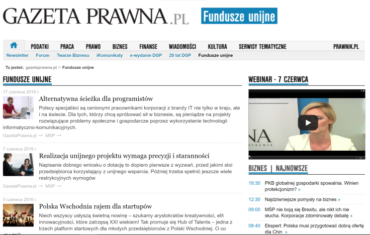W każdym dodatku Moja Firma, co drugi piątek i na www.gazetaprawna.