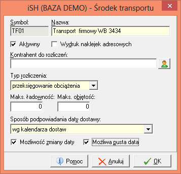 Zmiana parametru "Typ określania daty obowiązku VAT" dla towarów. Można to zmienić "indywidualnie" wchodząc w edycję kartoteki towaru.