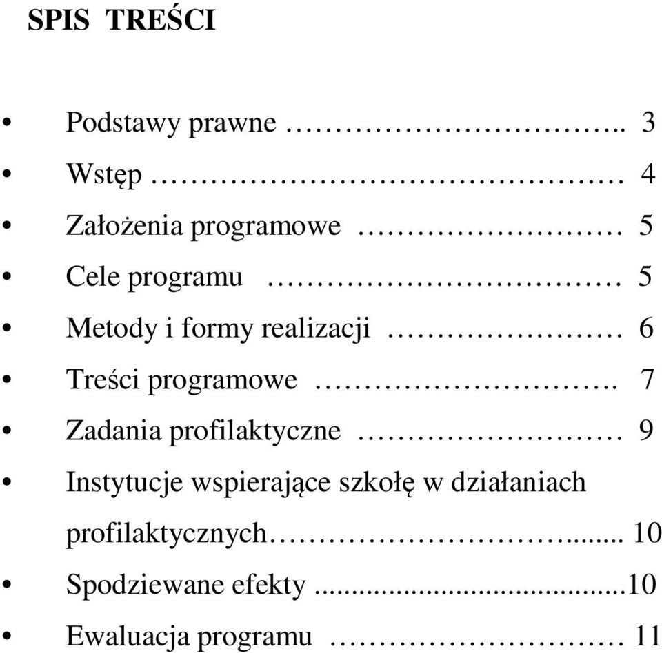 realizacji 6 Treści programowe.