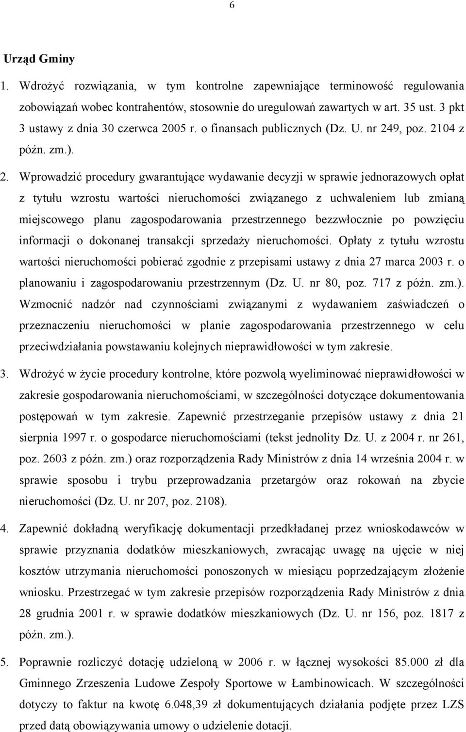 05 r. o finansach publicznych (Dz. U. nr 24