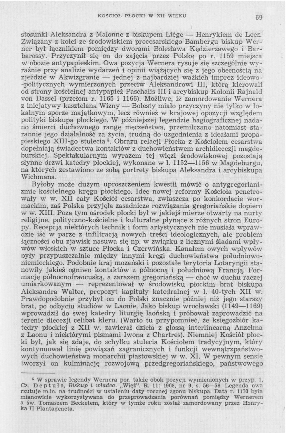 1159 miejsca w obozie antypapieskim.