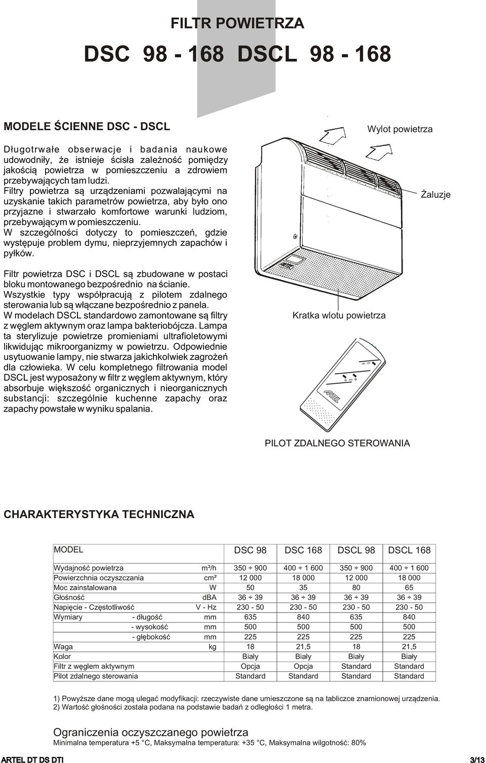 Filtry powietrza s¹ urz¹dzeniami pozwalaj¹cymi na uzyskanie takich parametrów powietrza, aby by³o ono przyjazne i stwarza³o komfortowe warunki ludziom, przebywaj¹cym w pomieszczeniu.
