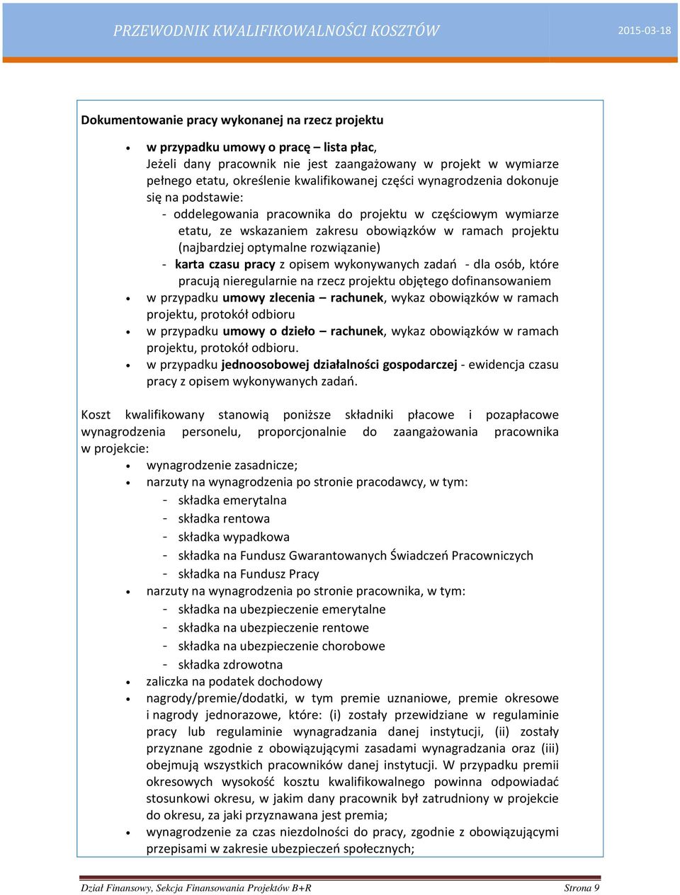 karta czasu pracy z opisem wykonywanych zadań - dla osób, które pracują nieregularnie na rzecz projektu objętego dofinansowaniem w przypadku umowy zlecenia rachunek, wykaz obowiązków w ramach