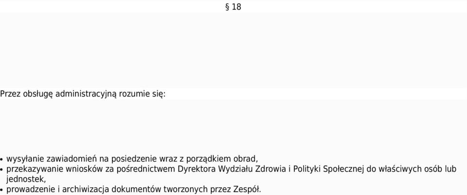 pośrednictwem Dyrektora Wydziału Zdrowia i Polityki Społecznej do