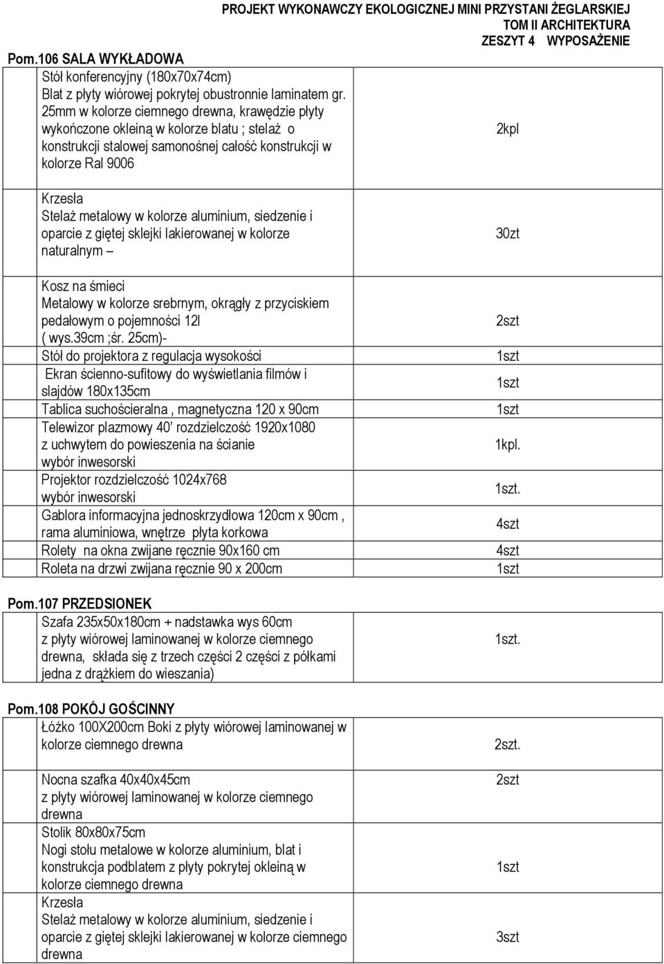 kolorze aluminium, siedzenie i oparcie z giętej sklejki lakierowanej w kolorze naturalnym Metalowy w kolorze srebrnym, okrągły z przyciskiem pedałowym o pojemności 12l ( wys.39cm ;śr.