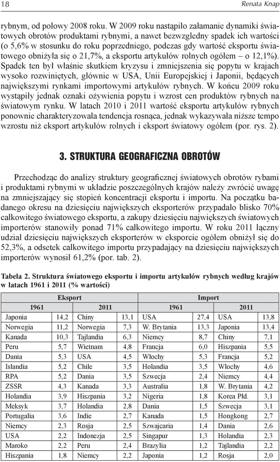 światowego obniżyła się o 21,7%, a eksportu artykułów rolnych ogółem o 12,1%).