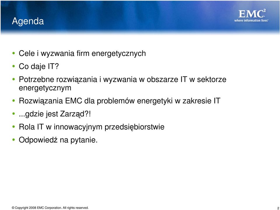 energetycznym Rozwiązania EMC dla problemów energetyki w zakresie