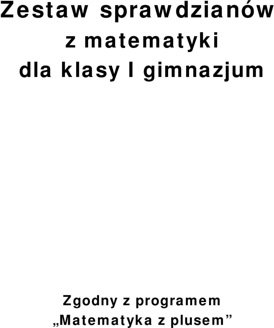 gimnazjum Zgodny z