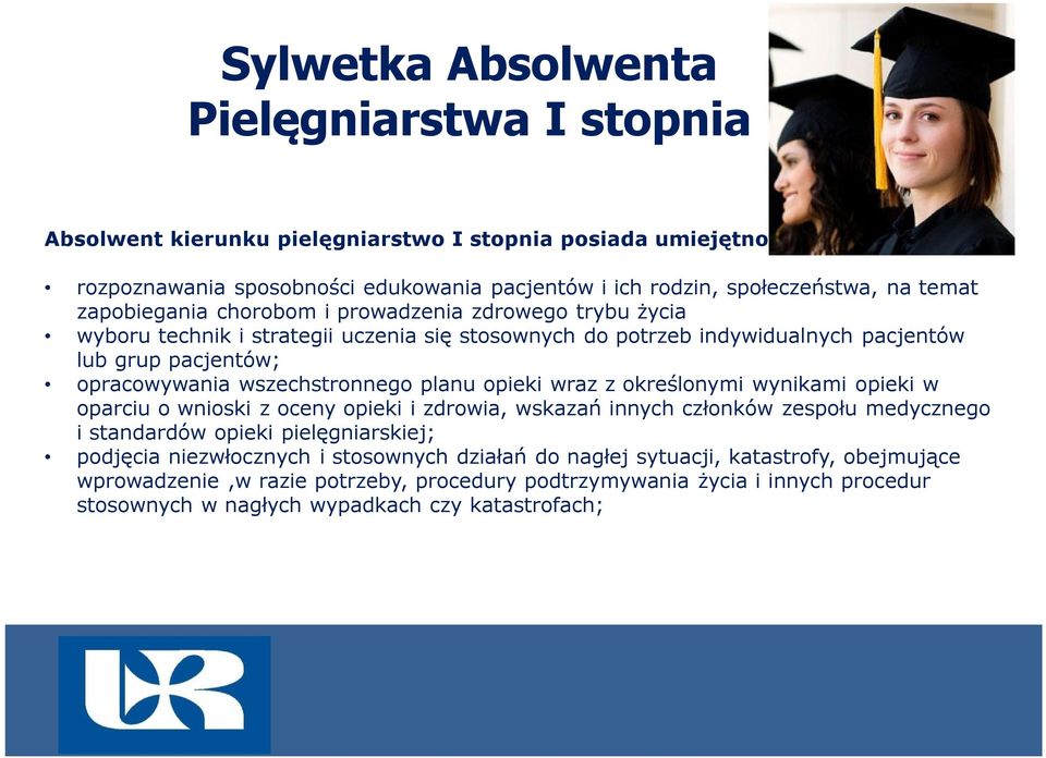 opieki wraz z określonymi wynikami opieki w oparciu o wnioski z oceny opieki i zdrowia, wskazań innych członków zespołu medycznego i standardów opieki pielęgniarskiej; podjęcia