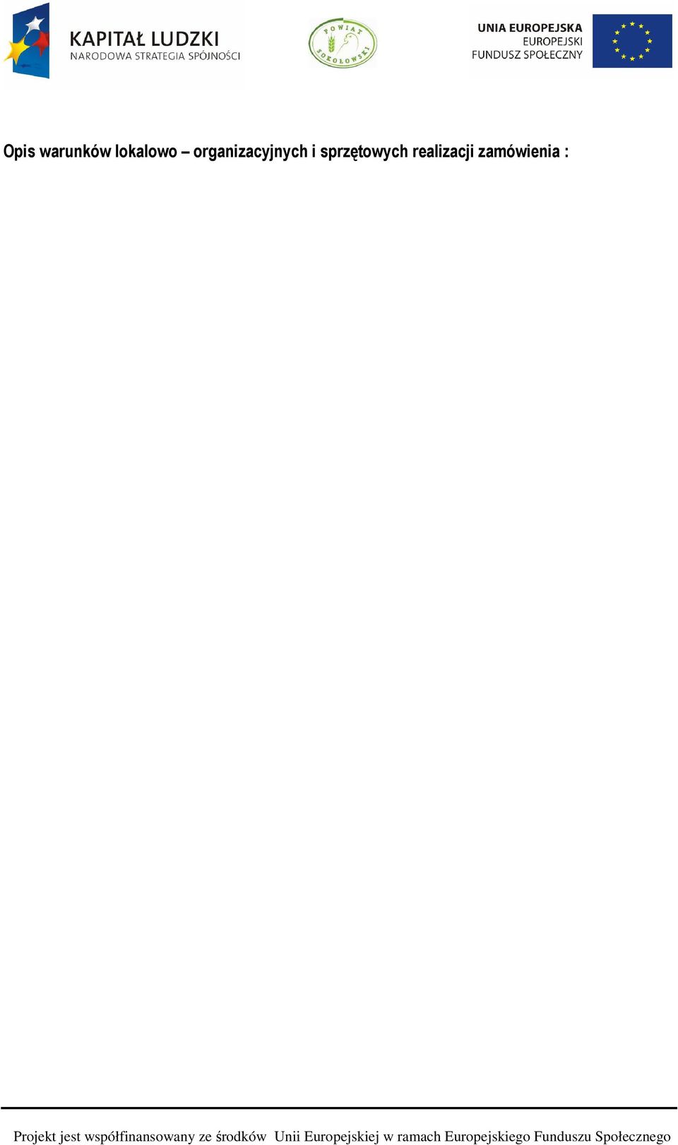organizacyjnych i