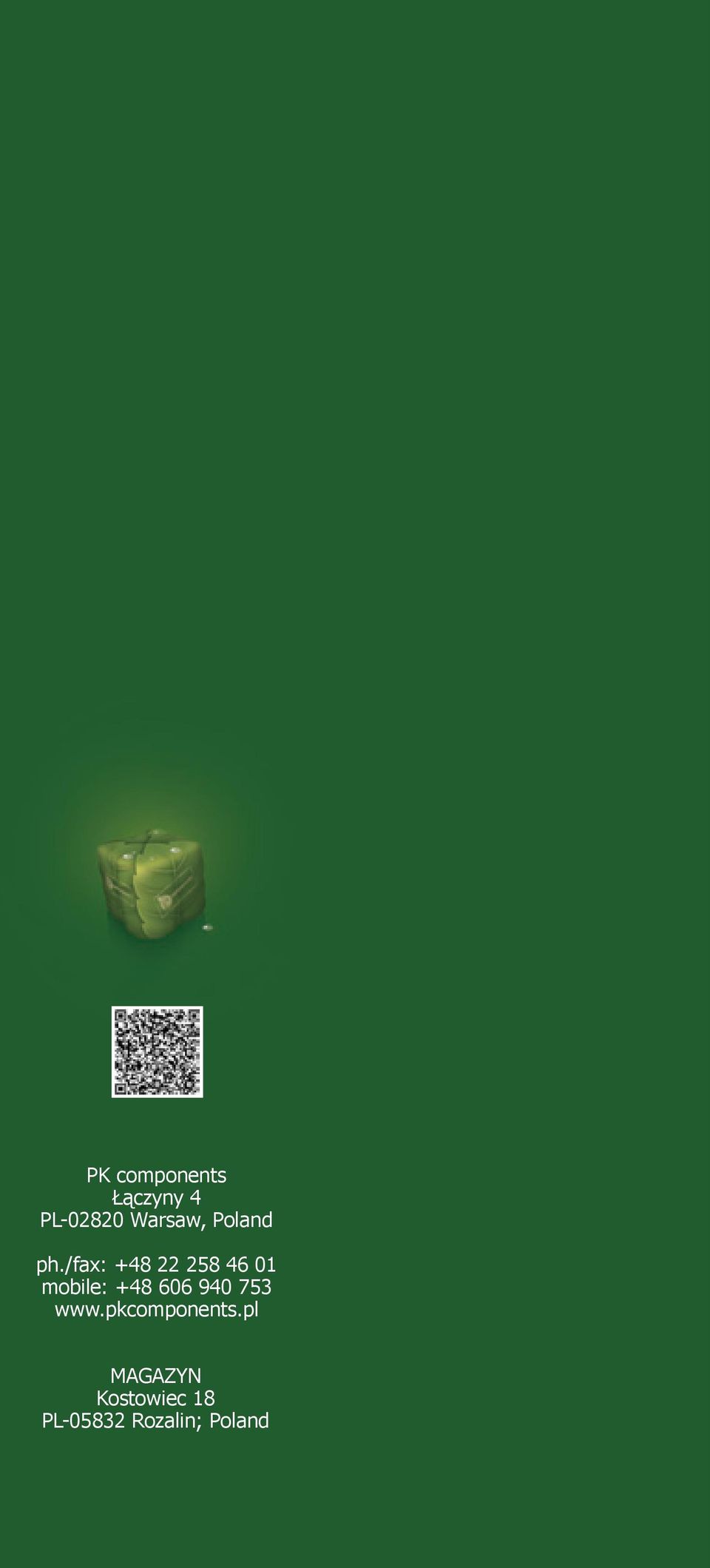 /fax: +48 22 258 46 01 mobile: +48 606