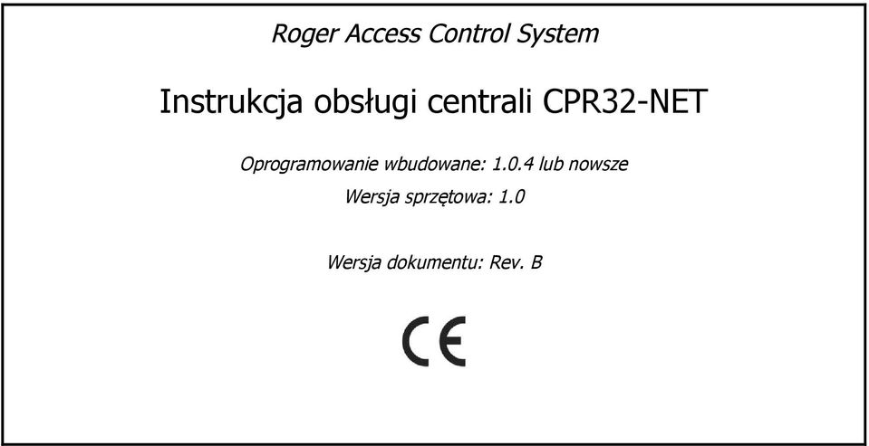 Oprogramowanie wbudowane: 1.0.