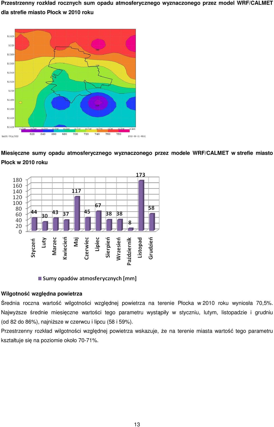 Płocka w 2010 roku wyniosła 70,5%.