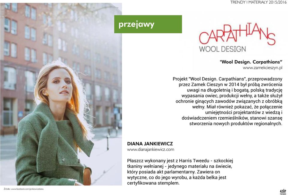 zawodów związanych z obróbką wełny.
