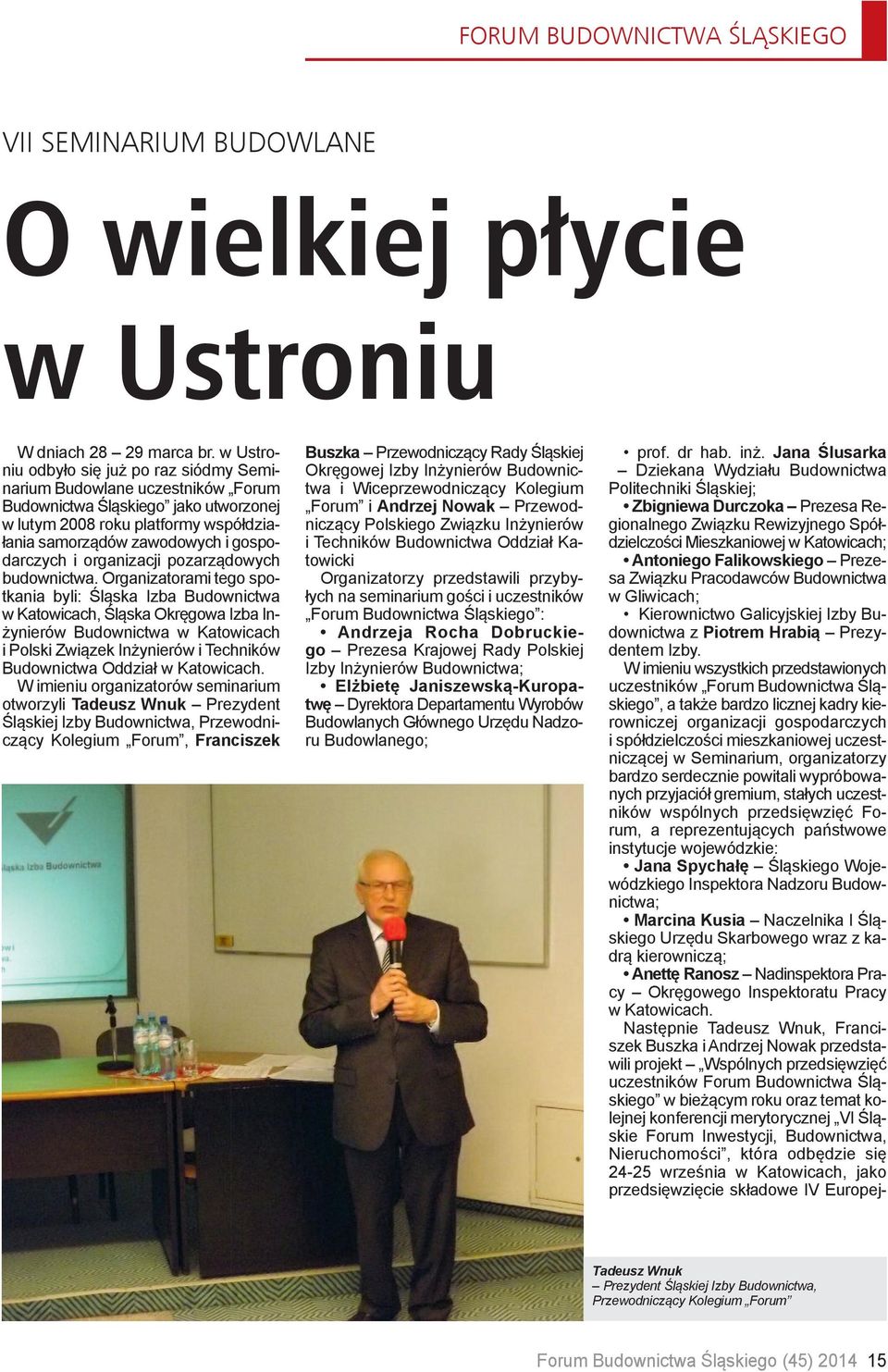 rzą dów za wo do wych i go spo - dar czych i or ga ni za cji po za rzą do wych bu dow nic twa.