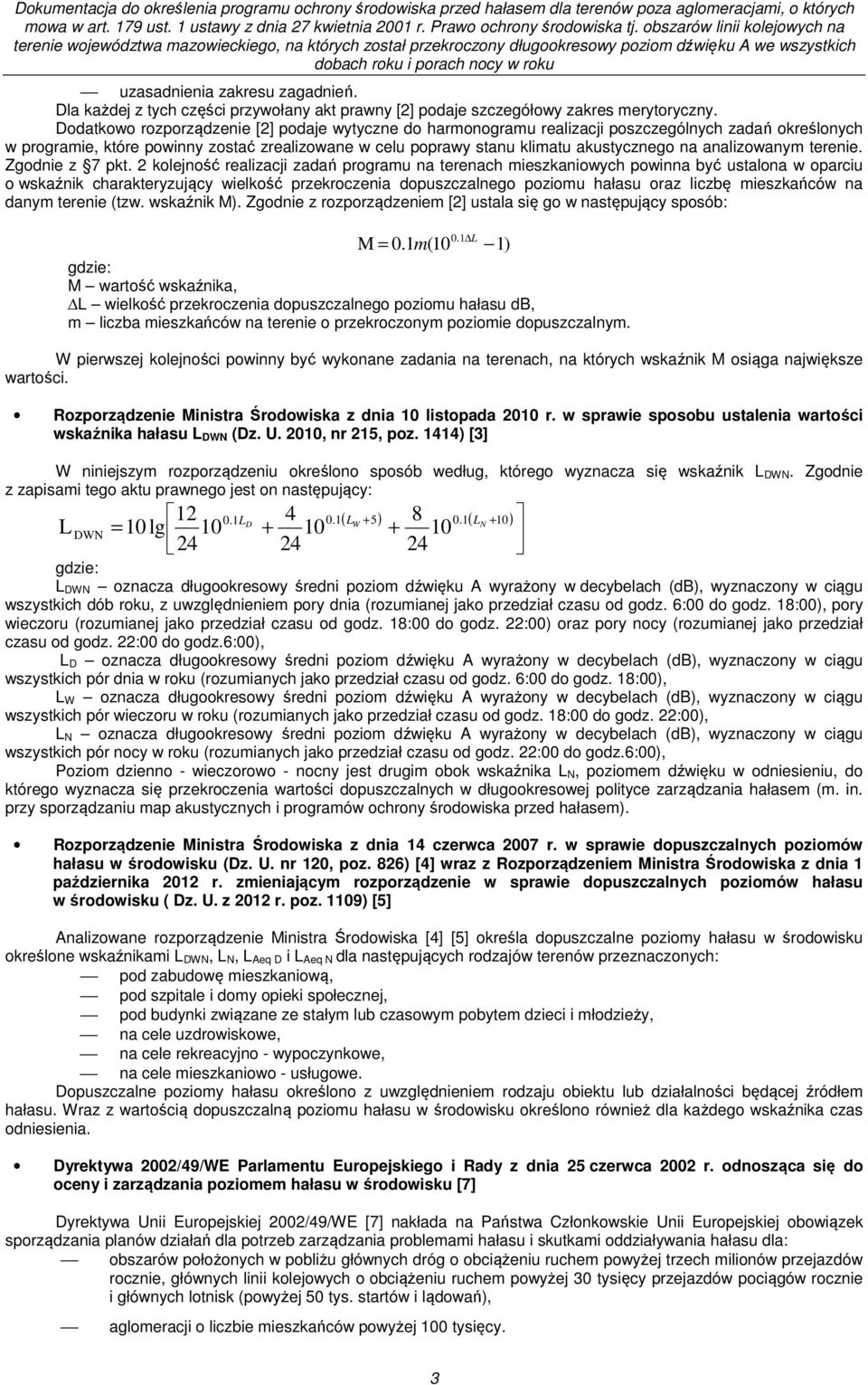 analizowanym terenie. Zgodnie z 7 pkt.