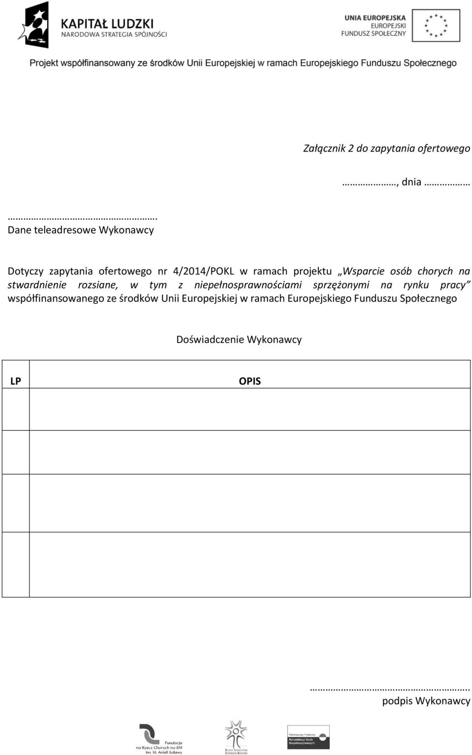 Wsparcie osób chorych na stwardnienie rozsiane, w tym z niepełnosprawnościami sprzężonymi na