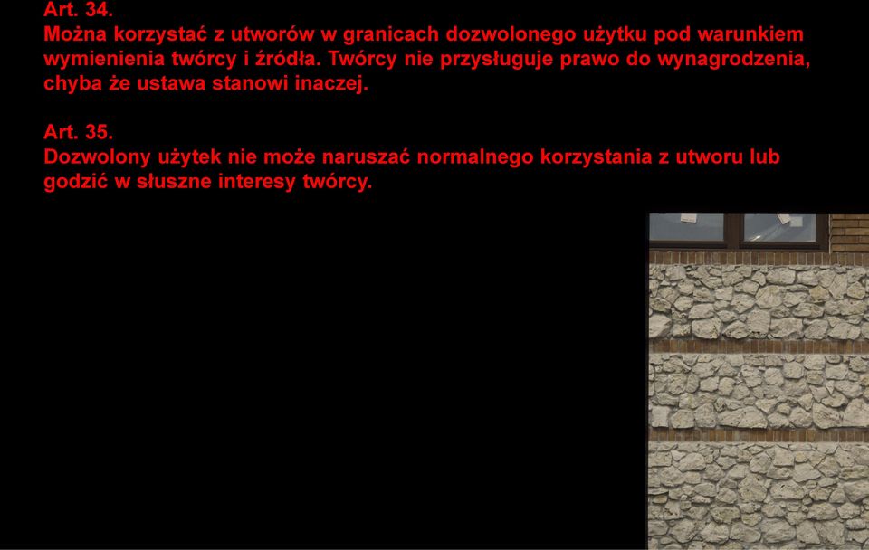 wymienienia twórcy i źródła.