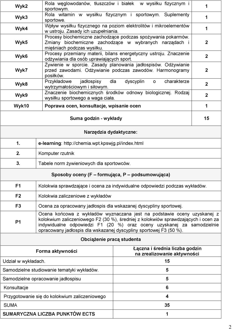 Zmiany biochemiczne zachodzące w wybranych narządach i mięśniach podczas wysiłku. Procesy przemiany materii, bilans energetyczny ustroju. Znaczenie odżywiania dla sport. Żywienie w sporcie.