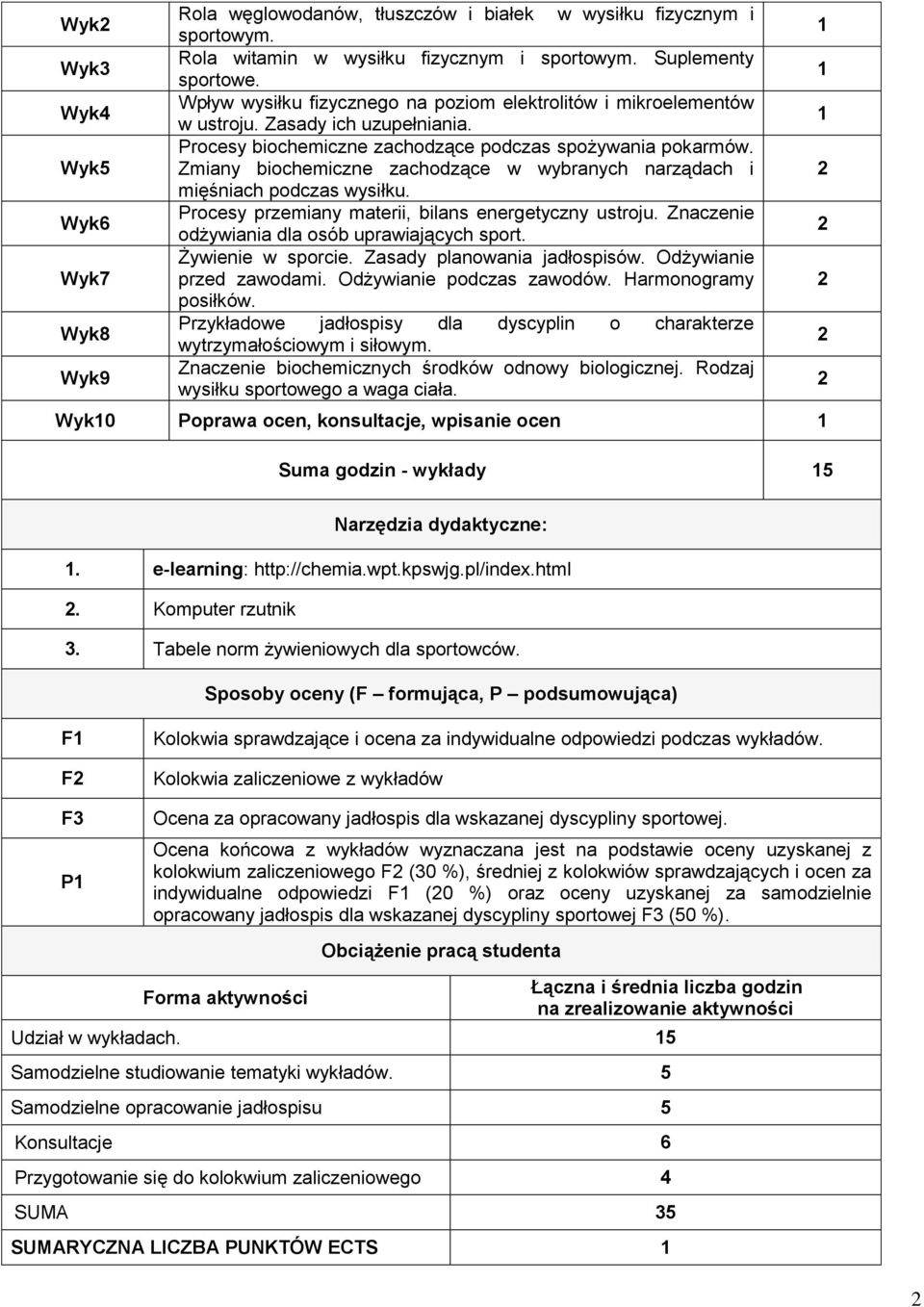 Zmiany biochemiczne zachodzące w wybranych narządach i mięśniach podczas wysiłku. Procesy przemiany materii, bilans energetyczny ustroju. Znaczenie odżywiania dla sport. Żywienie w sporcie.