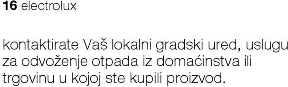 odvoženje otpada iz domaćinstva