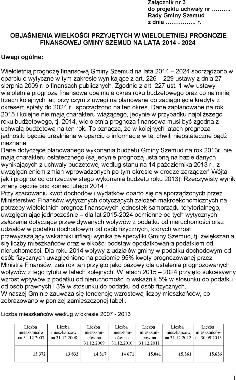 wytyczne w tym zakresie wynikające z art. 226 229 ustawy z dnia 27 sierpnia 2009 r. o finansach publicznych. Zgodnie z art. 227 ust.