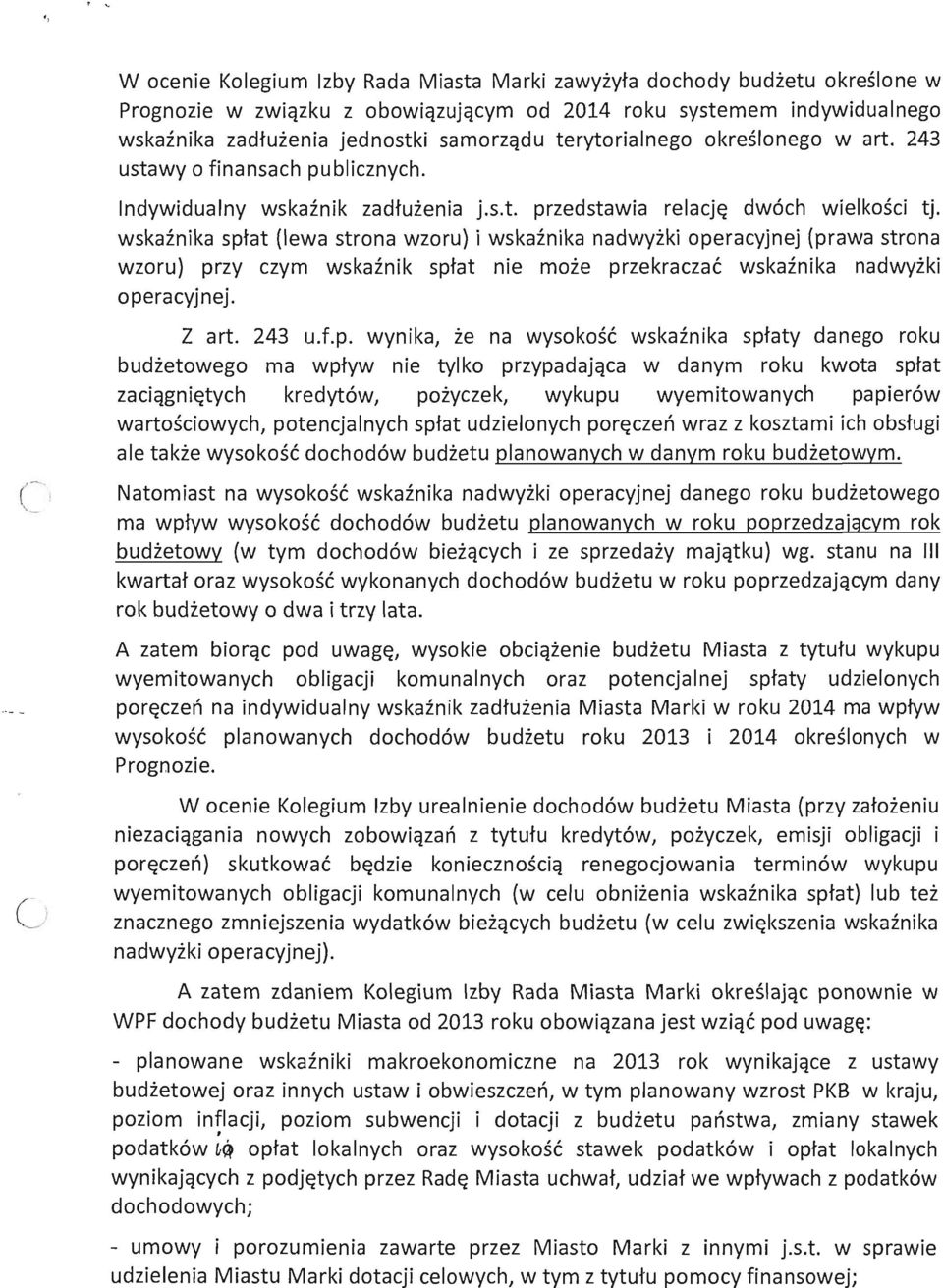 wskaznika spt