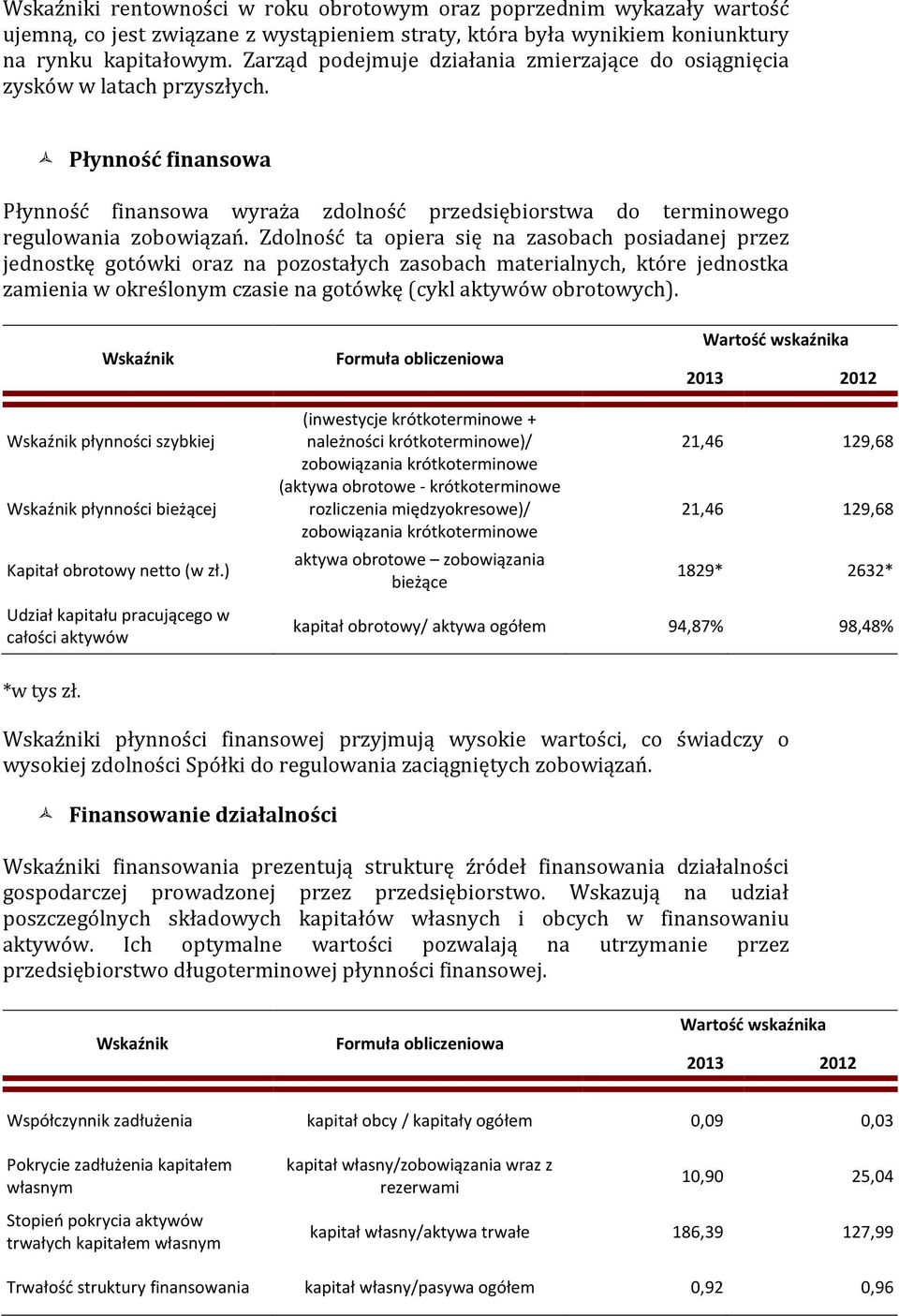 Zdolność ta opiera się na zasobach posiadanej przez jednostkę gotówki oraz na pozostałych zasobach materialnych, które jednostka zamienia w określonym czasie na gotówkę (cykl aktywów obrotowych).