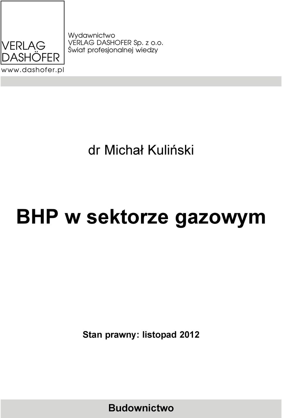 VERLAG DASHOFER Sp. z o.