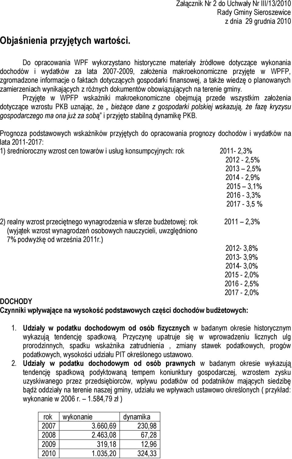 dotyczących gospodarki finansowej, a także wiedzę o planowanych zamierzeniach wynikających z różnych dokumentów obowiązujących na terenie gminy.