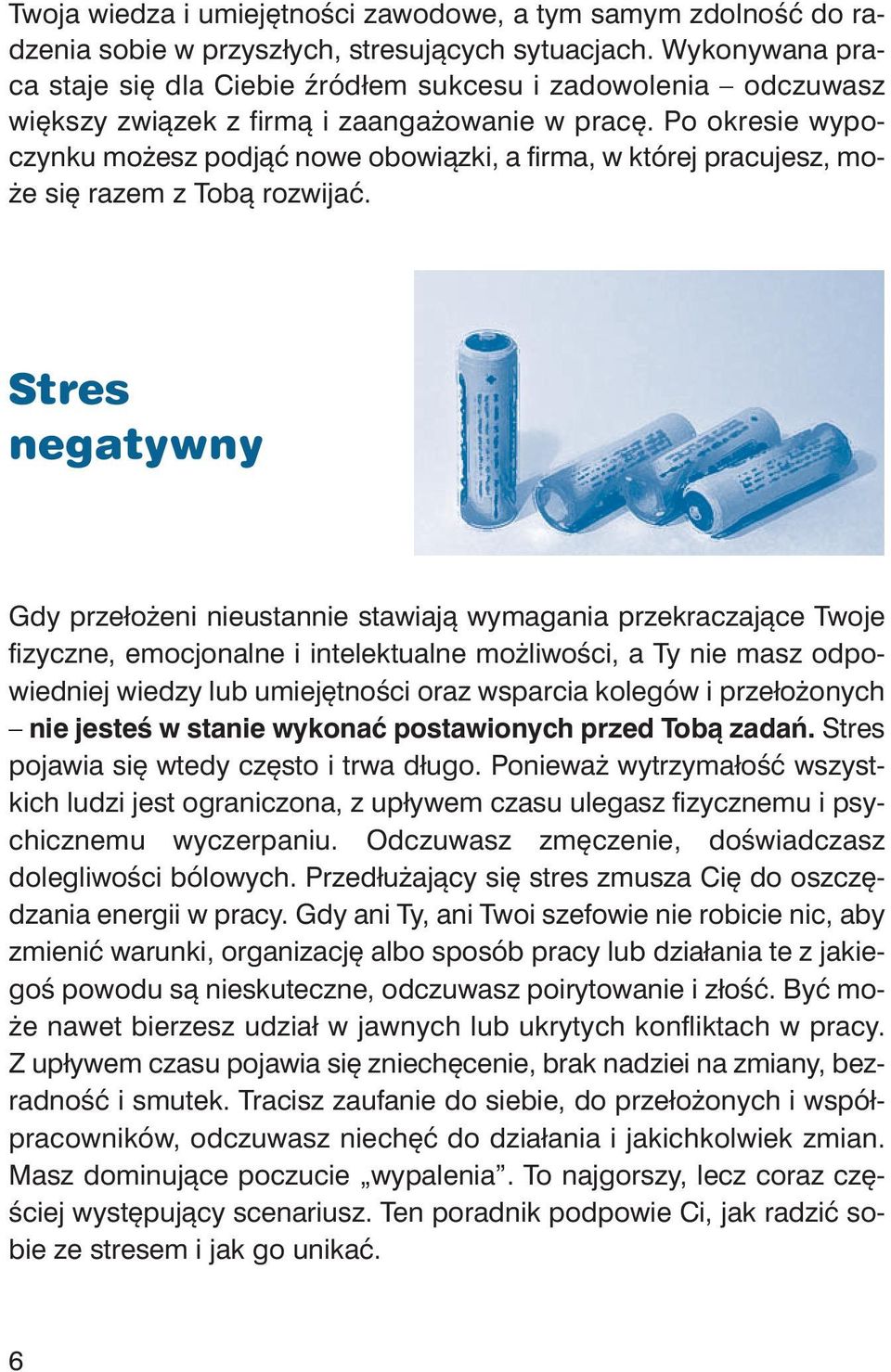 Po okre sie wy po - czyn ku mo żesz pod jąć no we obo wiąz ki, a fir ma, w któ rej pra cu jesz, mo - że się ra zem z To bą roz wi jać.