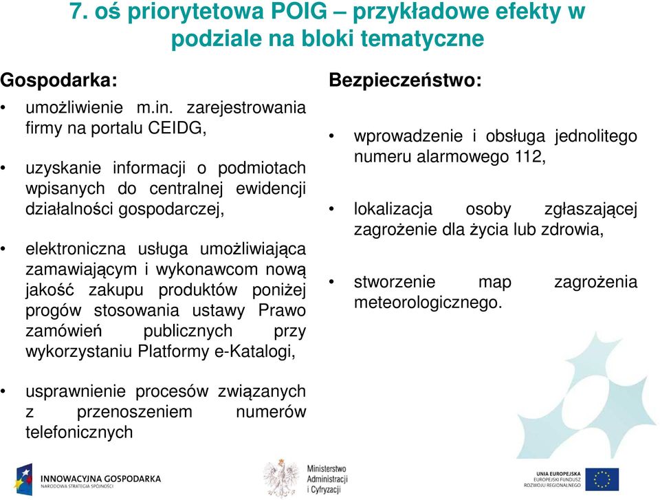 zamawiającym i wykonawcom nową jakość zakupu produktów poniżej progów stosowania ustawy Prawo zamówień publicznych przy wykorzystaniu Platformy e-katalogi, Bezpieczeństwo: