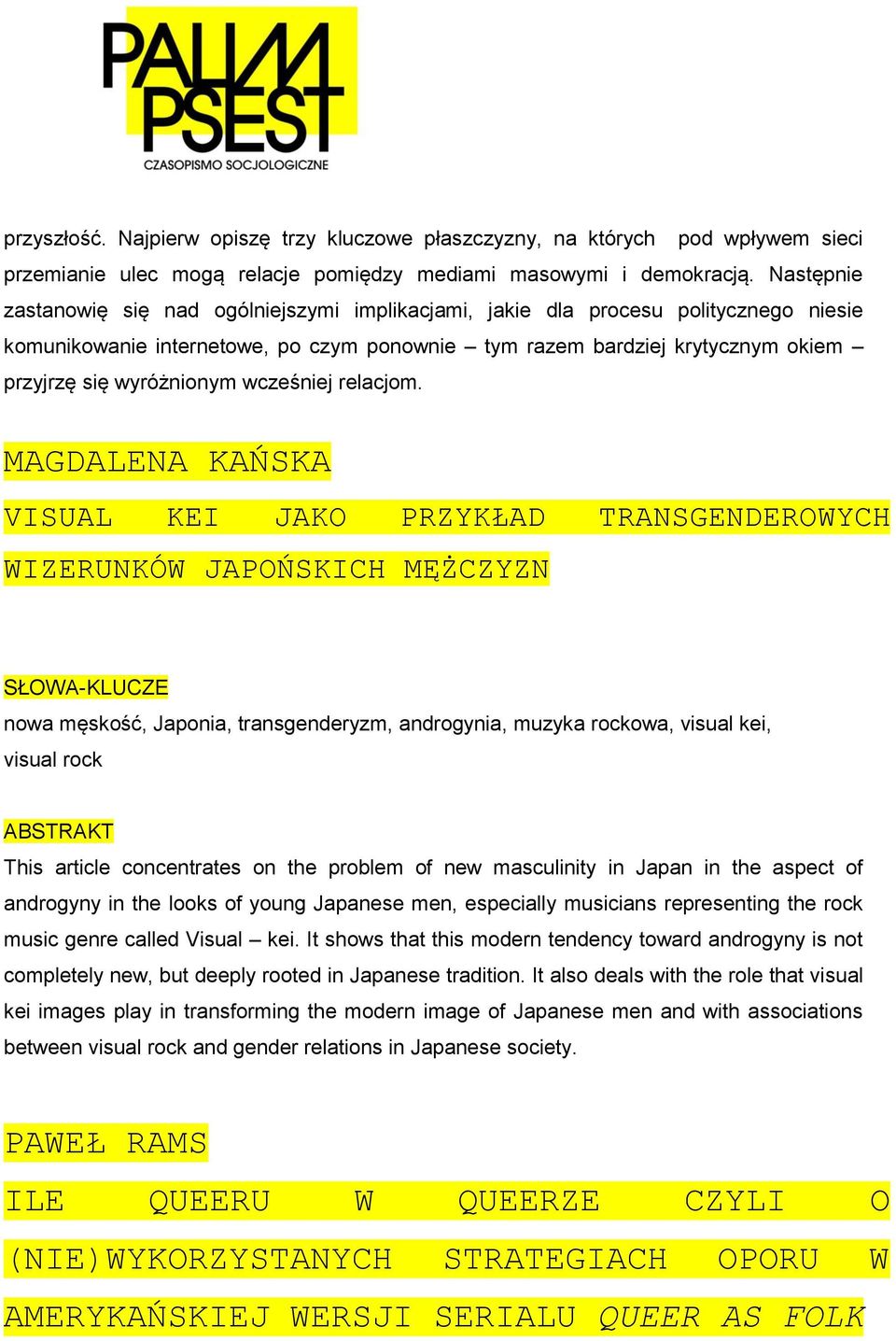 wcześniej relacjom.
