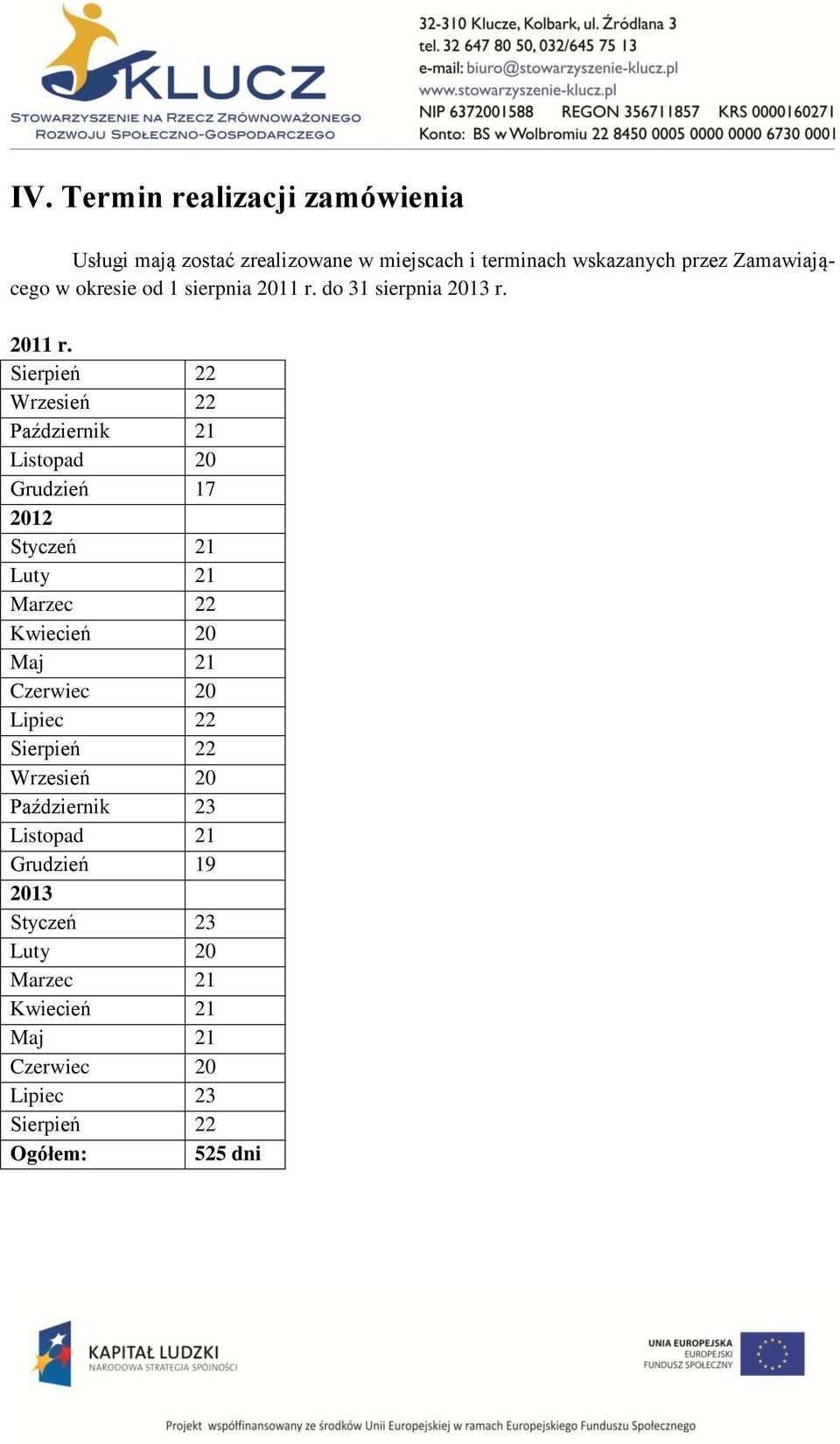 do 31 sierpnia 2013 r. 2011 r.