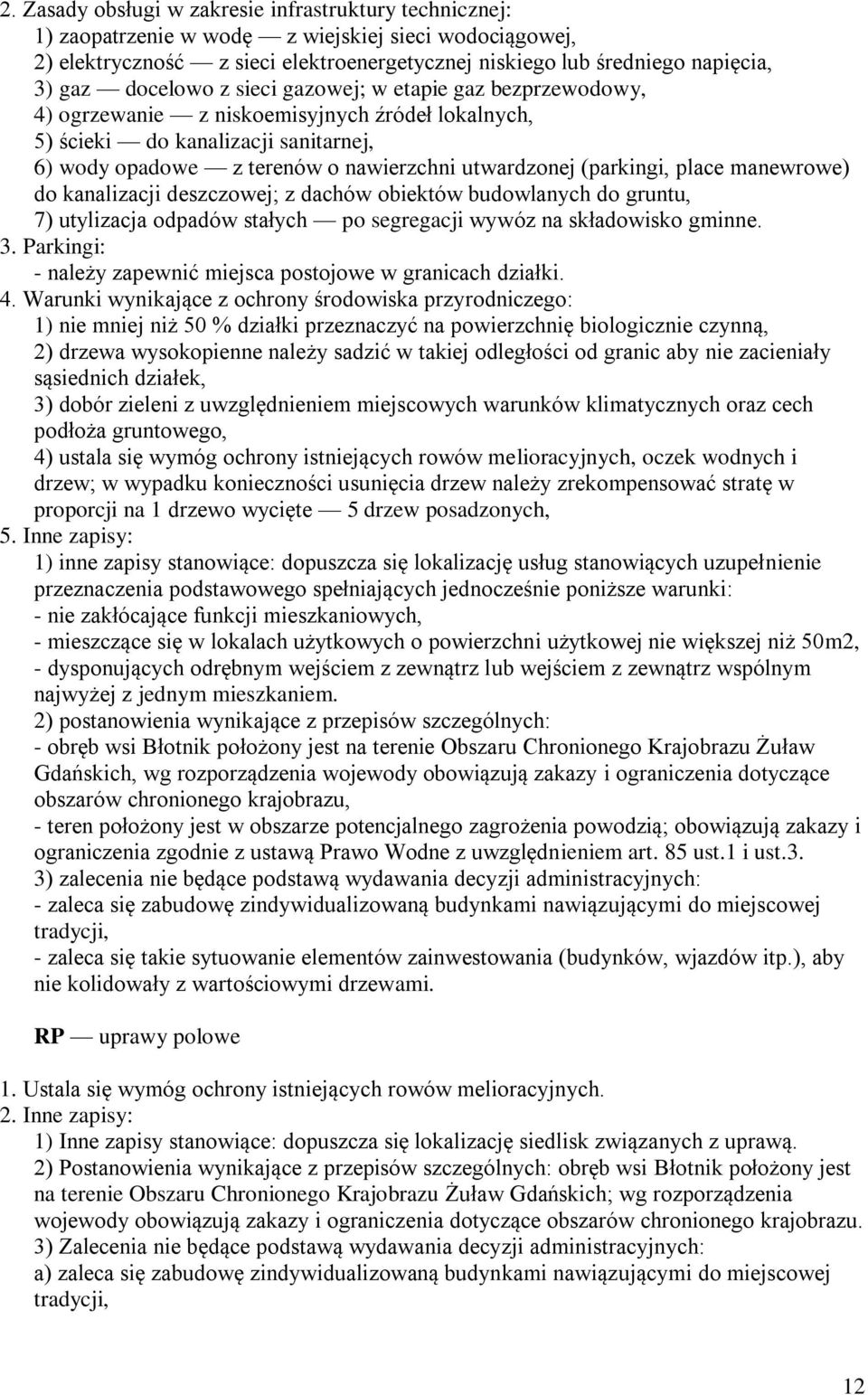 granicach działki.